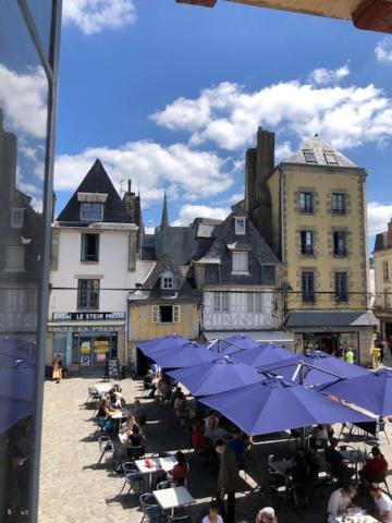 Ferienwohnung Grand Studio En Hyper Centre Quimper Exterior foto