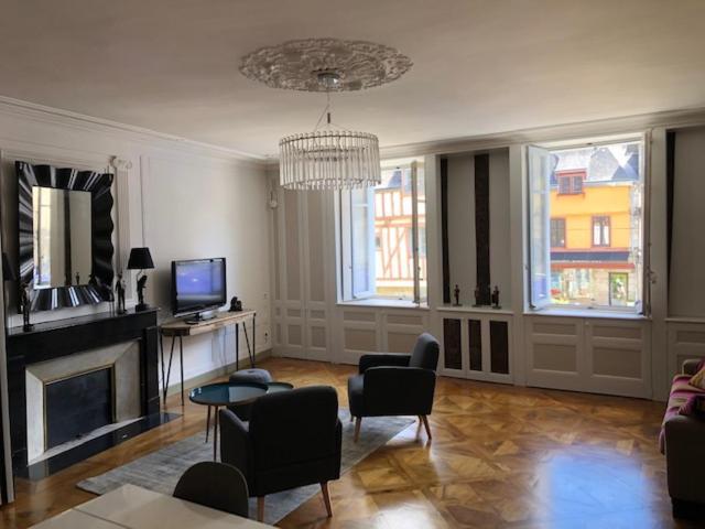 Ferienwohnung Grand Studio En Hyper Centre Quimper Exterior foto