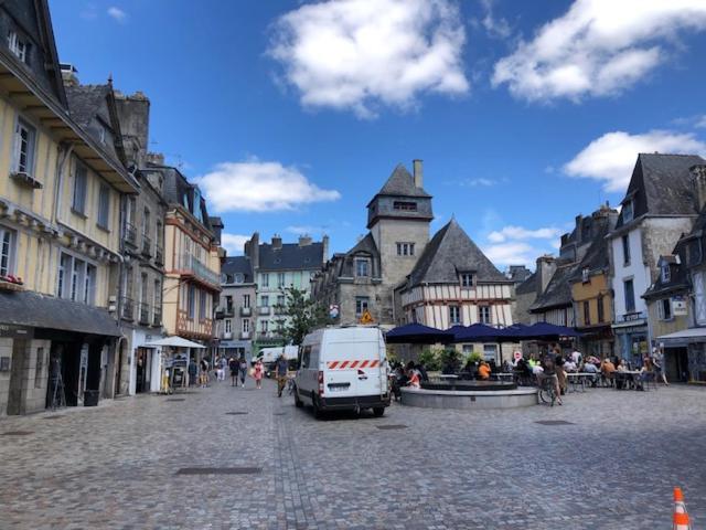 Ferienwohnung Grand Studio En Hyper Centre Quimper Exterior foto
