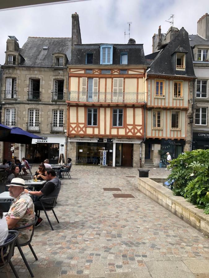 Ferienwohnung Grand Studio En Hyper Centre Quimper Exterior foto
