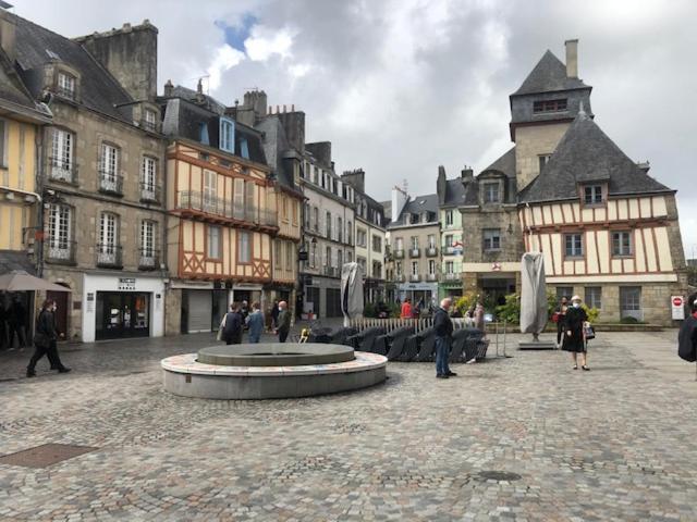 Ferienwohnung Grand Studio En Hyper Centre Quimper Exterior foto