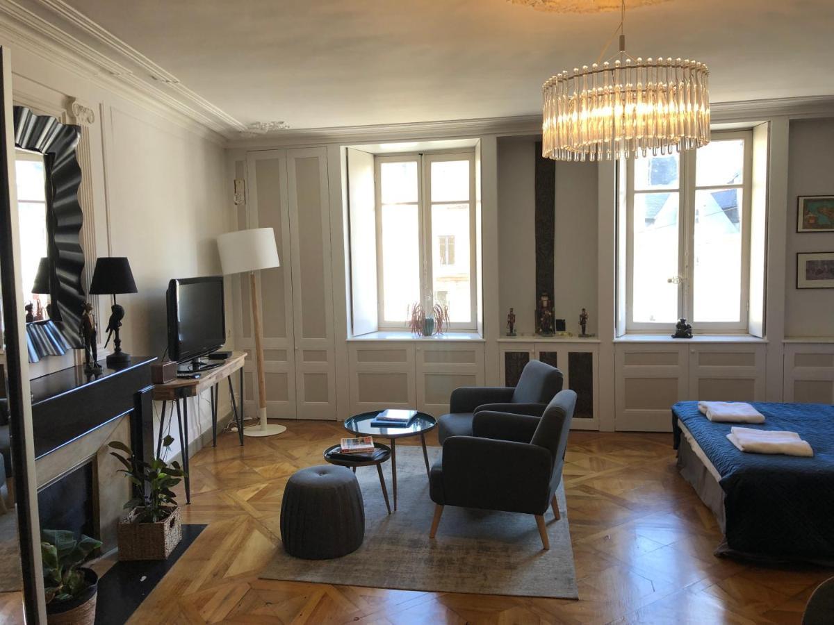 Ferienwohnung Grand Studio En Hyper Centre Quimper Exterior foto